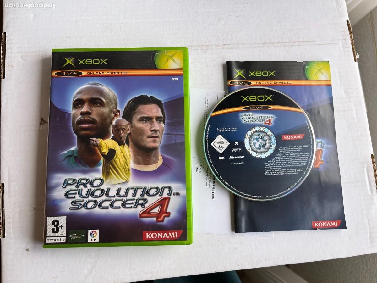 Videojuegos y consolas: PRO EVOLUTION SOCCER 4 PES - XBOX X-BOX KREATEN - Foto 1