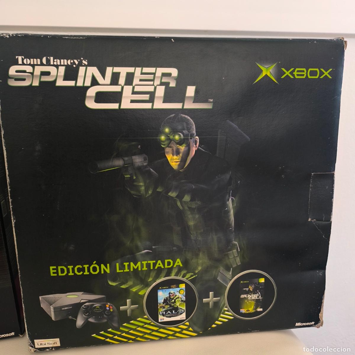 Videojuegos y consolas: Consola Xbox classic edici&oacute;n limitada halo combat+ splinter cell - Foto 3