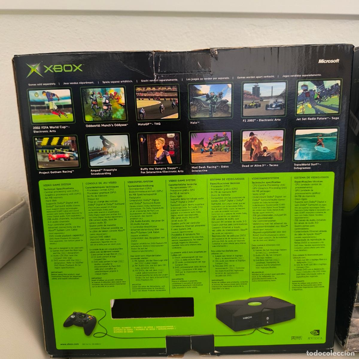 Videojuegos y consolas: Consola Xbox classic edici&oacute;n limitada halo combat+ splinter cell - Foto 5