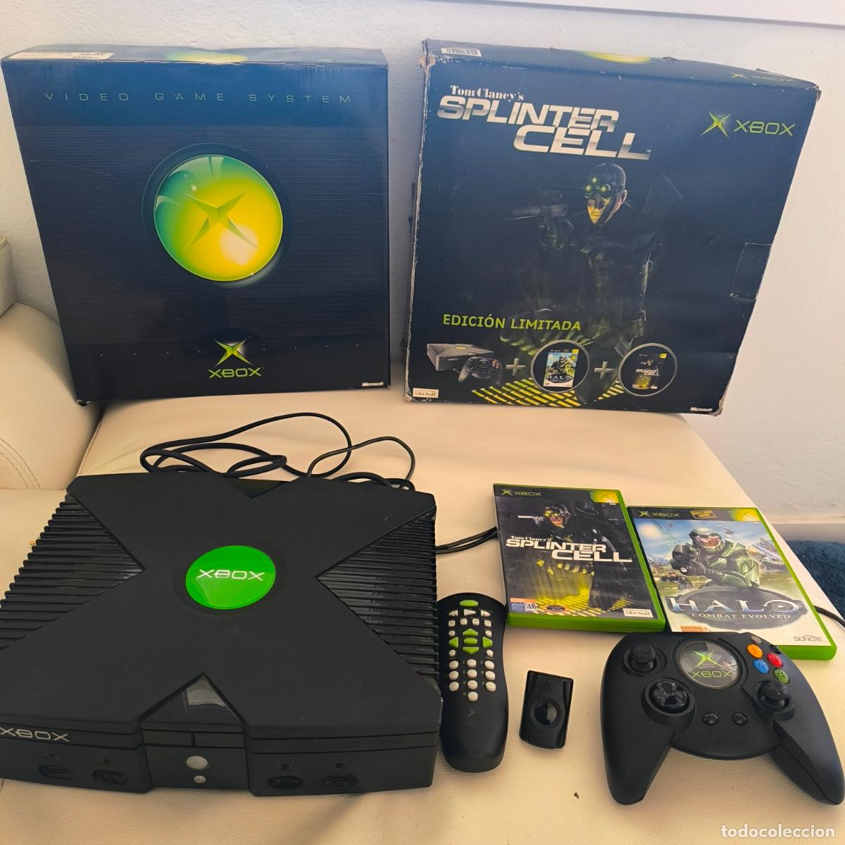 Videojuegos y consolas: Consola Xbox classic edici&oacute;n limitada halo combat+ splinter cell - Foto 8