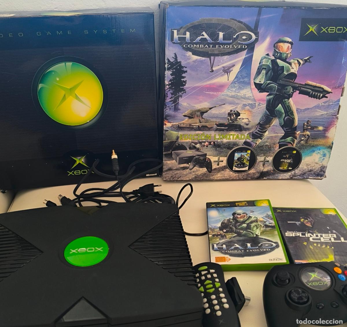 Videojuegos y consolas: Consola Xbox classic edici&oacute;n limitada halo combat+ splinter cell - Foto 1