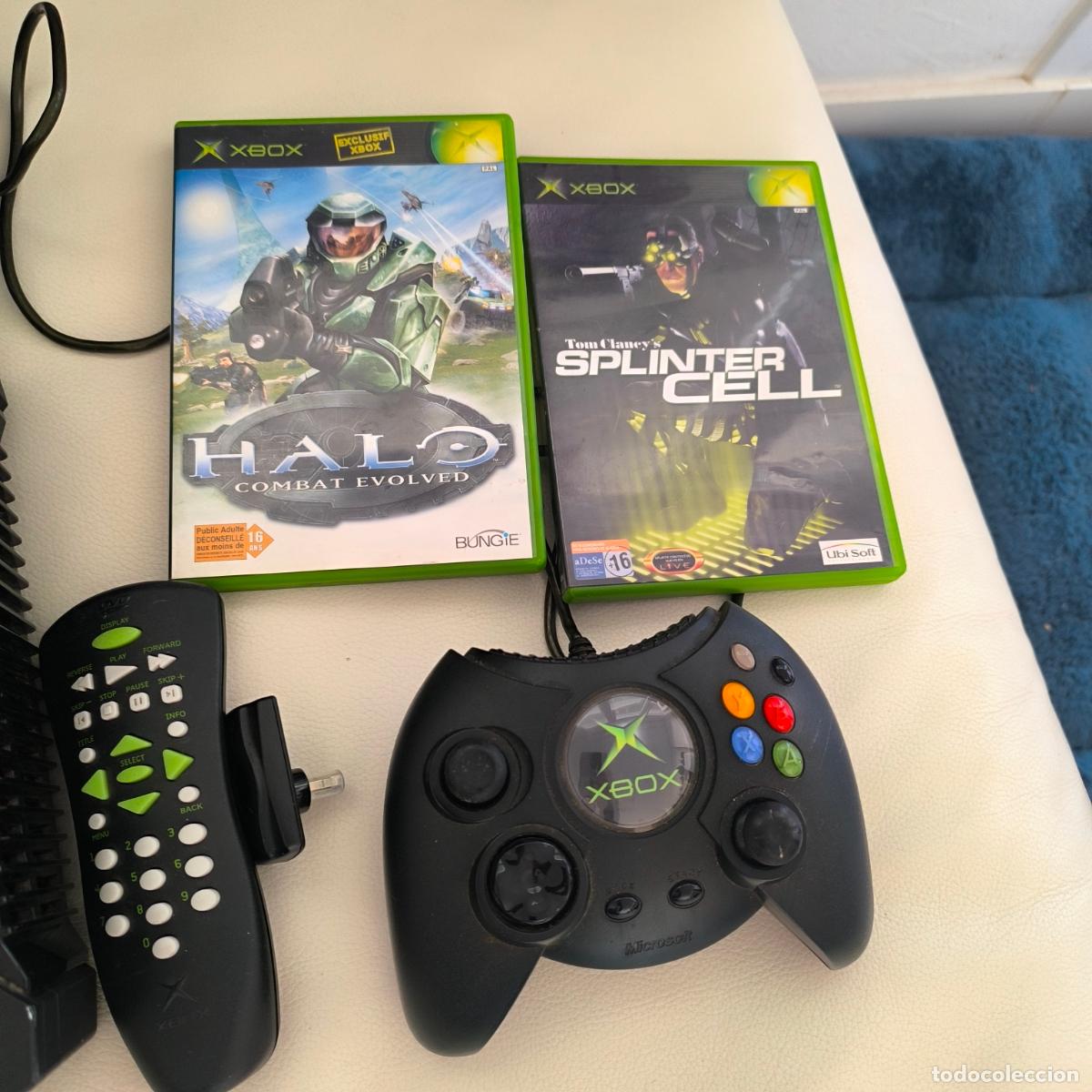 Videojuegos y consolas: Consola Xbox classic edici&oacute;n limitada halo combat+ splinter cell - Foto 21