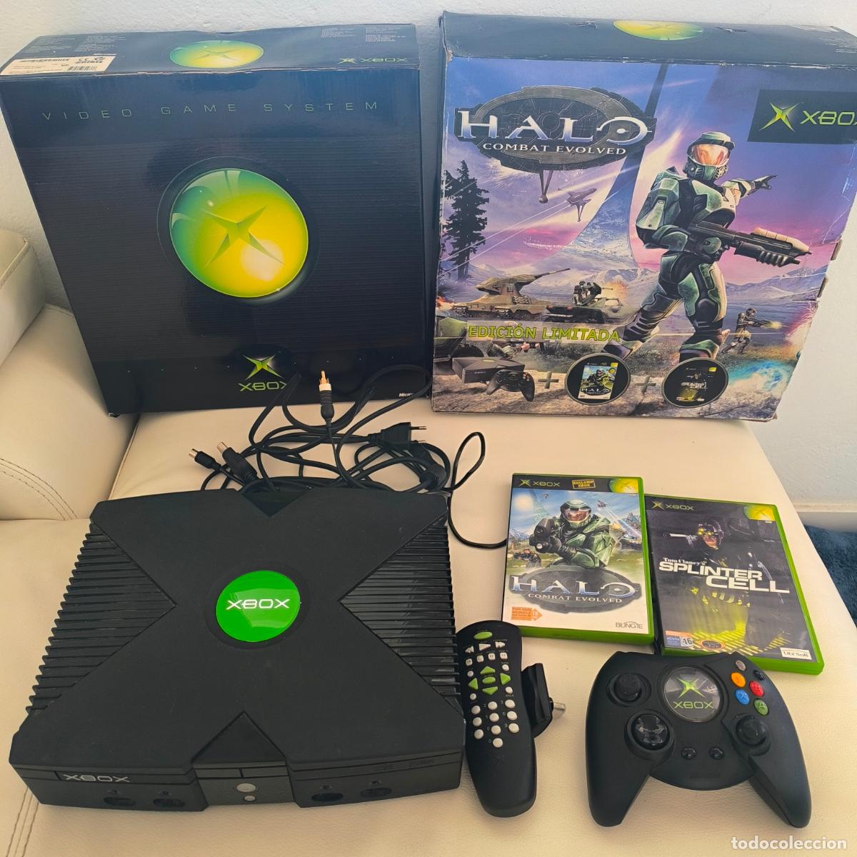 Videojuegos y consolas: Consola Xbox classic edici&oacute;n limitada halo combat+ splinter cell - Foto 24