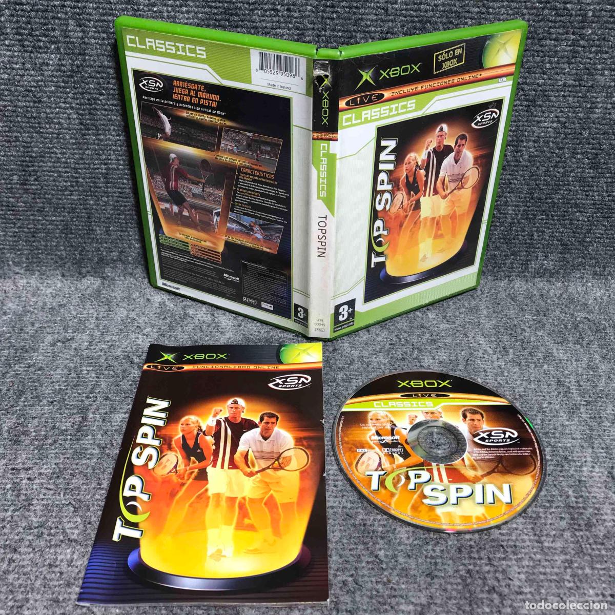 Videojuegos y consolas: TOP SPIN MICROSOFT XBOX - Foto 1