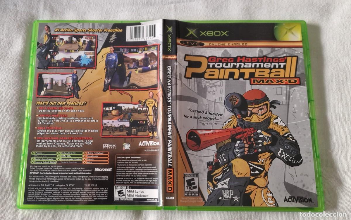 Videojuegos y consolas: Greg Hastings Tournament Paintball MaxD Xbox - Foto 3
