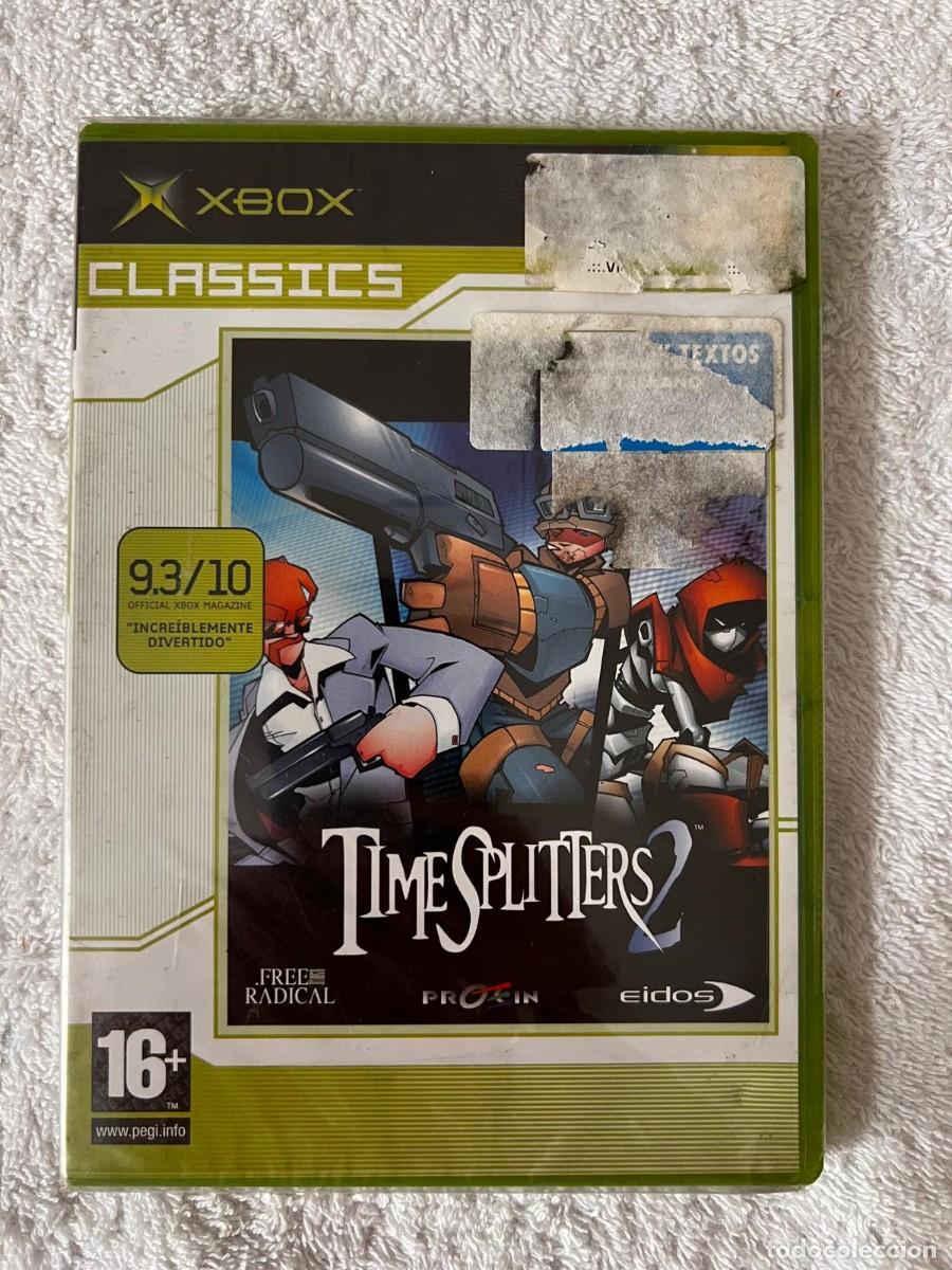 Videojuegos y consolas: TIMESPLITTERS 2 MICROSOFT XBOX PAL Espana Precintado - Foto 1