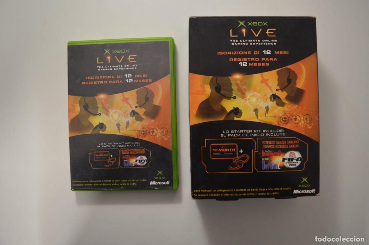Videojuegos y consolas: COMPLEMENTO JUEGO MICROSOFT XBOX LIVE REGISTRO 12 MESES SIN USO INCLUYE COMMUNICATOR 2003 - Foto 1