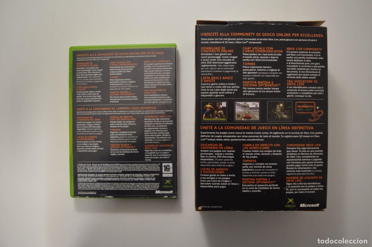 Videojuegos y consolas: COMPLEMENTO JUEGO MICROSOFT XBOX LIVE REGISTRO 12 MESES SIN USO INCLUYE COMMUNICATOR 2003 - Foto 2