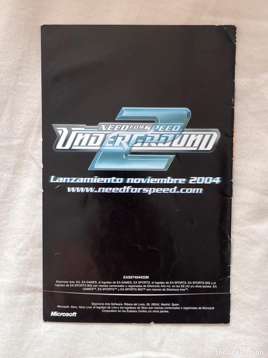 Videojuegos y consolas: MANUAL BURNOUT 3 TAKEDOWN XBOX CASTELLANO - Foto 2