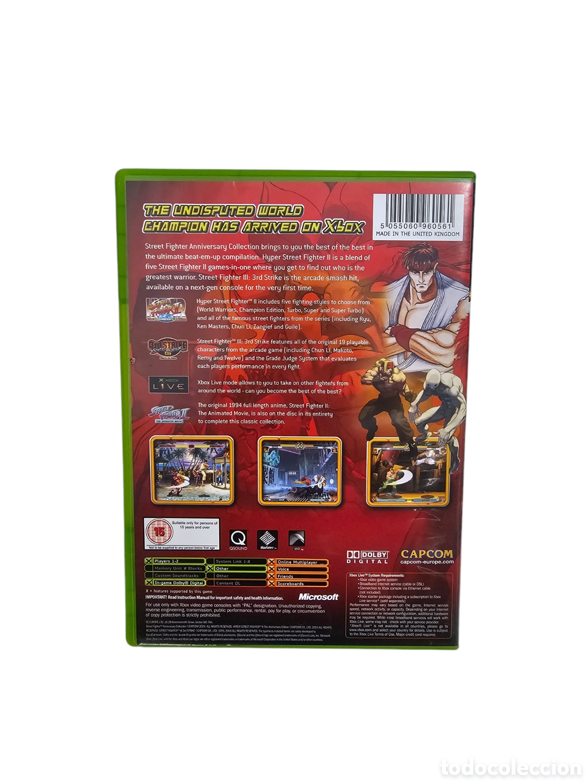 Videojuegos y consolas: Xbox Street Fighter Anniversary Collection - Foto 3