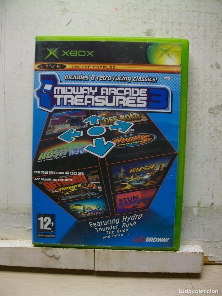 Videojuegos y consolas: Midway Arcade Treasures 3 JUEGO de XBOX - Foto 1