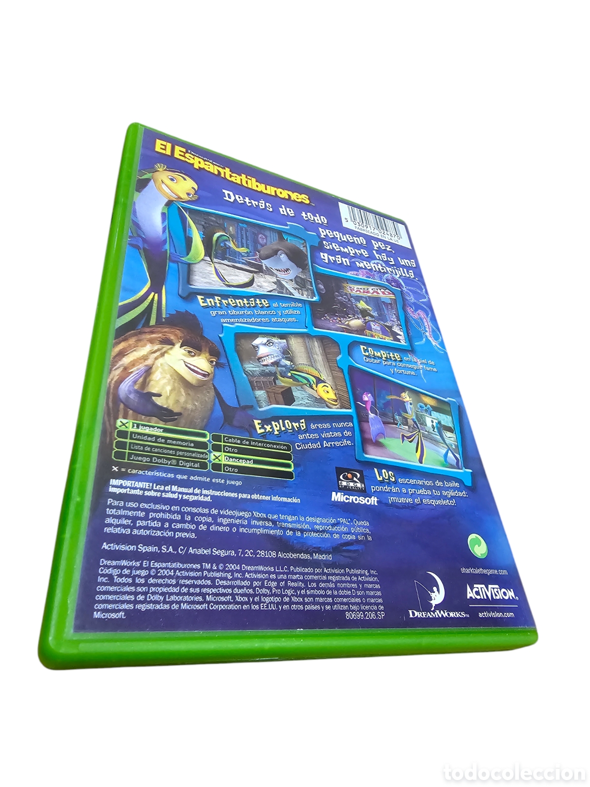 Videojuegos y consolas: Xbox El Espanta Tiburones Videojuego Microsoft - Foto 5