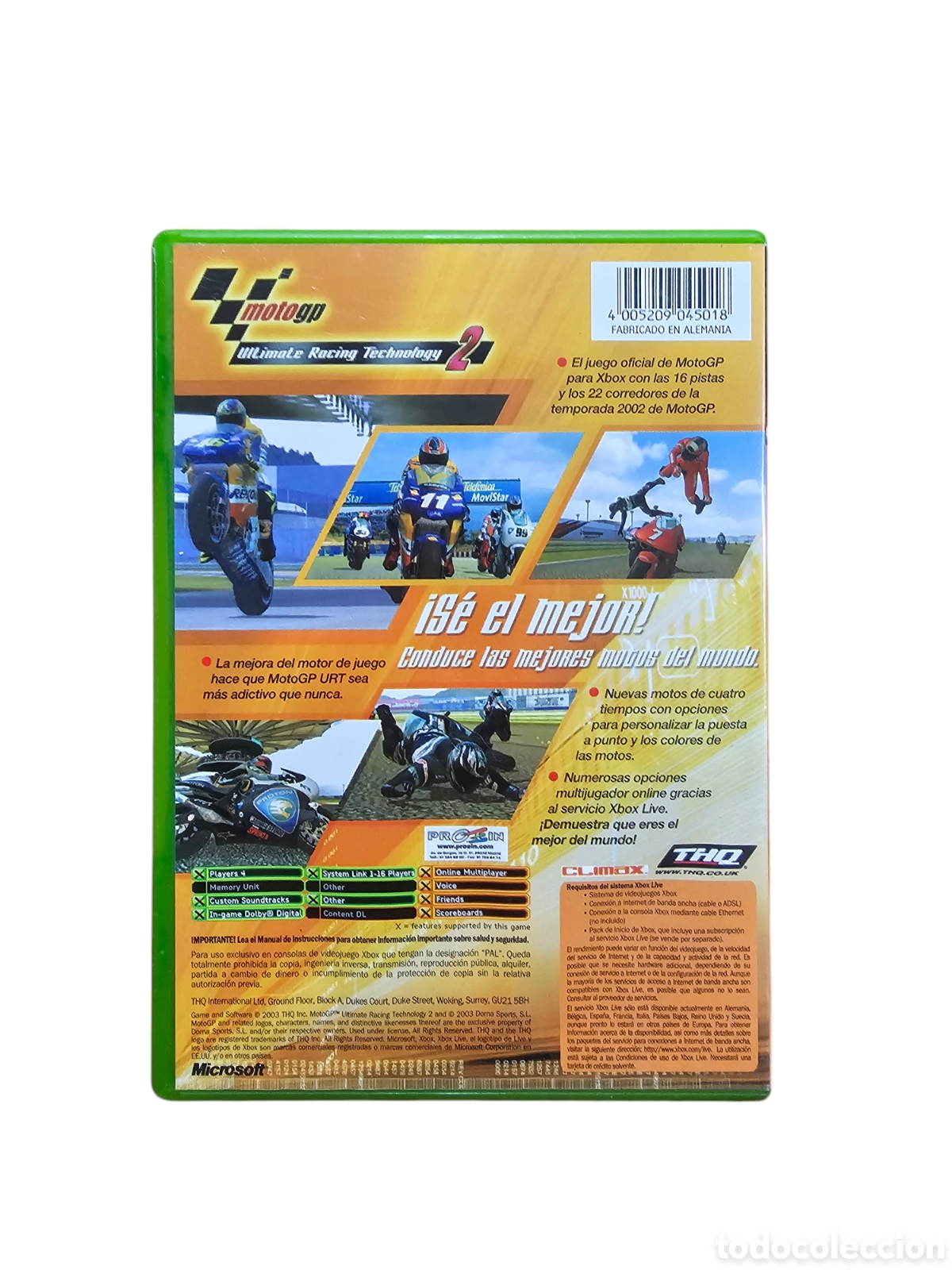 Videojuegos y consolas: Xbox Motogp Ultimate Racing Technology 2 - Foto 3