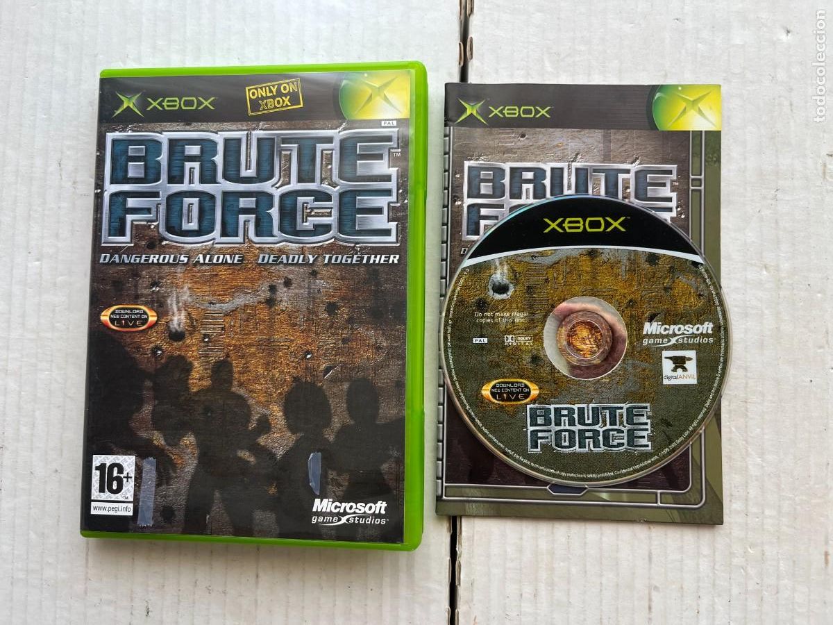 Videojuegos y consolas: BRUTE FORCE - XBOX X-BOX FAT KREATEN - Foto 1