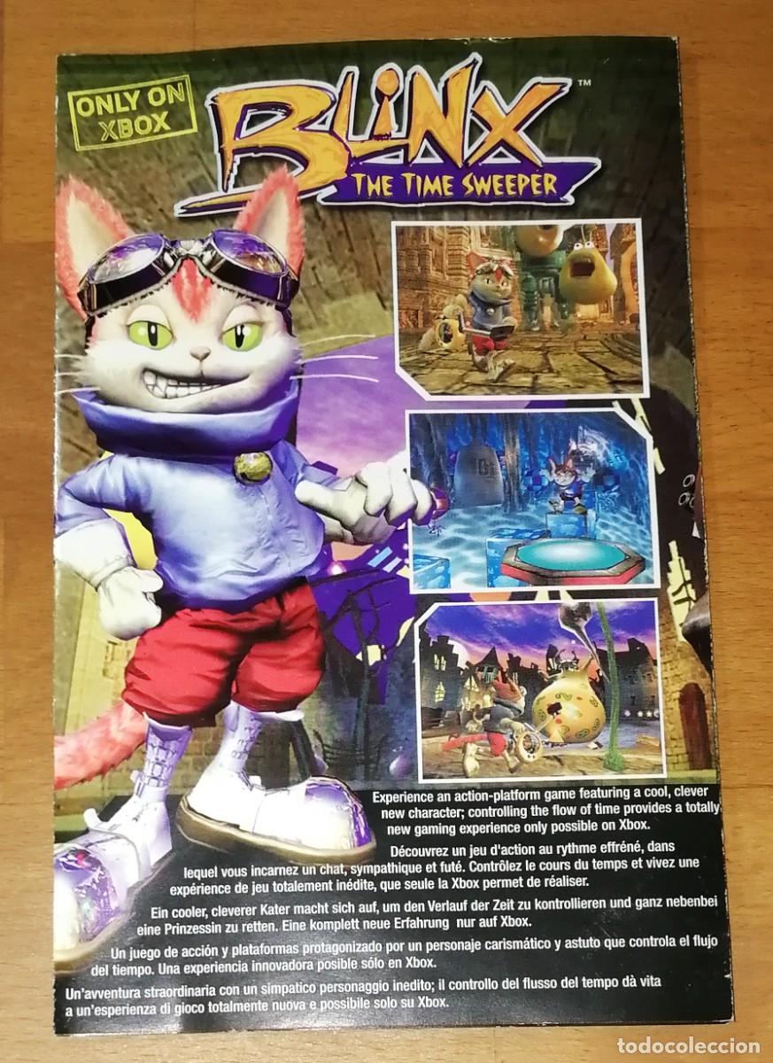 Videojuegos y consolas: BLINX : THE TIME SWEEPER - XBOX - X-BOX. - PAL. - Microsoft Game Studios, cop. 2002 - Foto 4