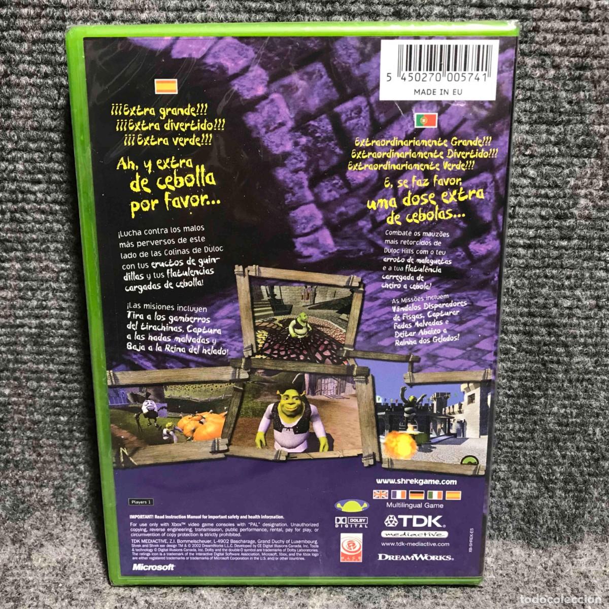 Videojuegos y consolas: SHREK NUEVO PRECINTADO MICROSOFT XBOX - Foto 2