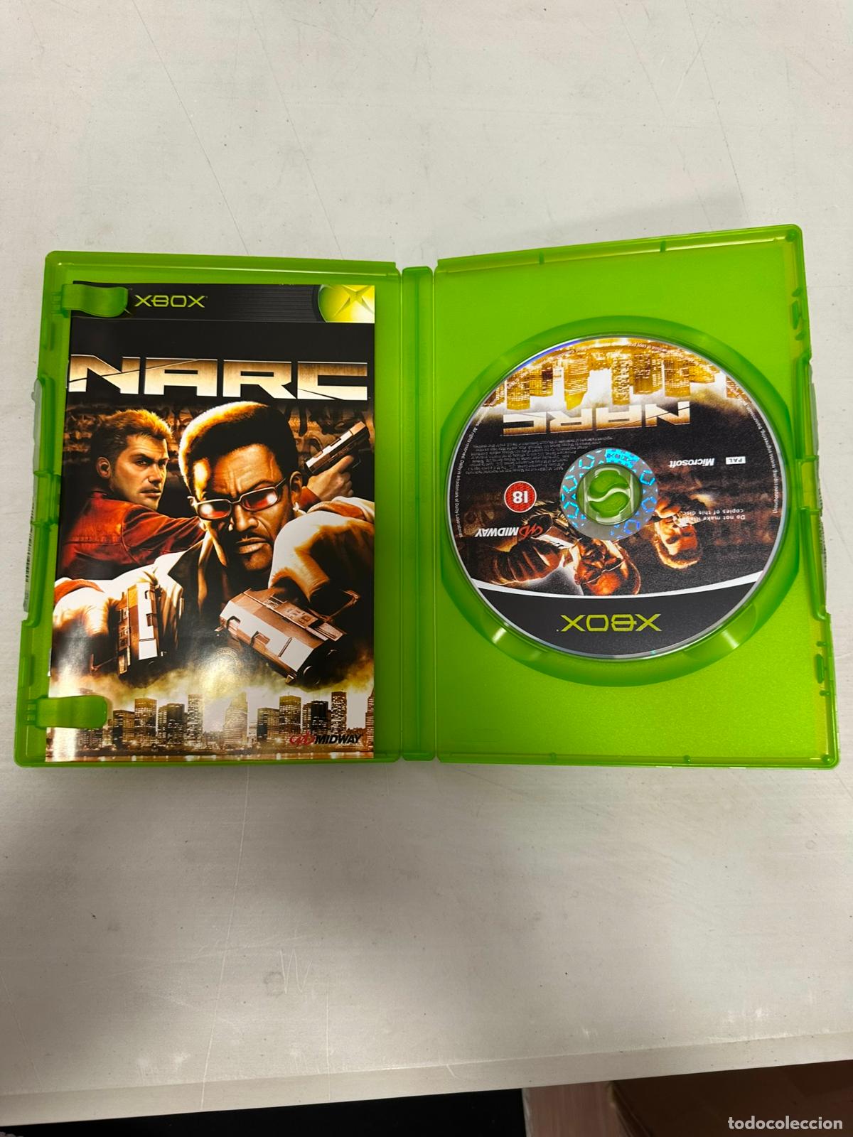Videojuegos y consolas: Narc - Microsoft XBOX - Pal esp completo - Foto 2