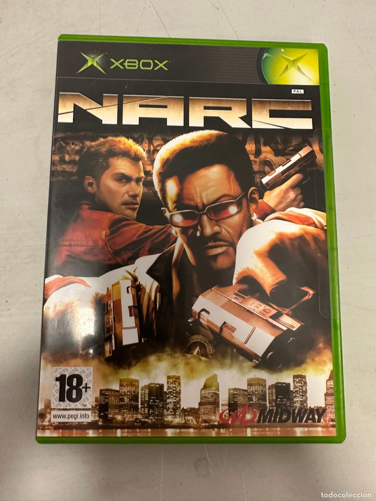Videojuegos y consolas: Narc - Microsoft XBOX - Pal esp completo - Foto 1