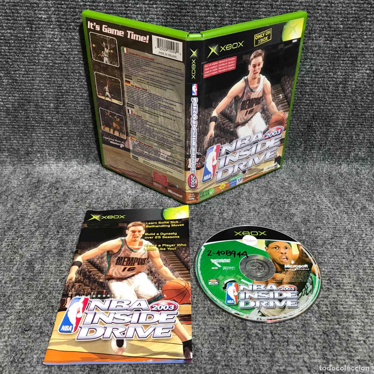 Videojuegos y consolas: NBA INSIDE DRIVE 2003 MICROSOFT XBOX - Foto 1