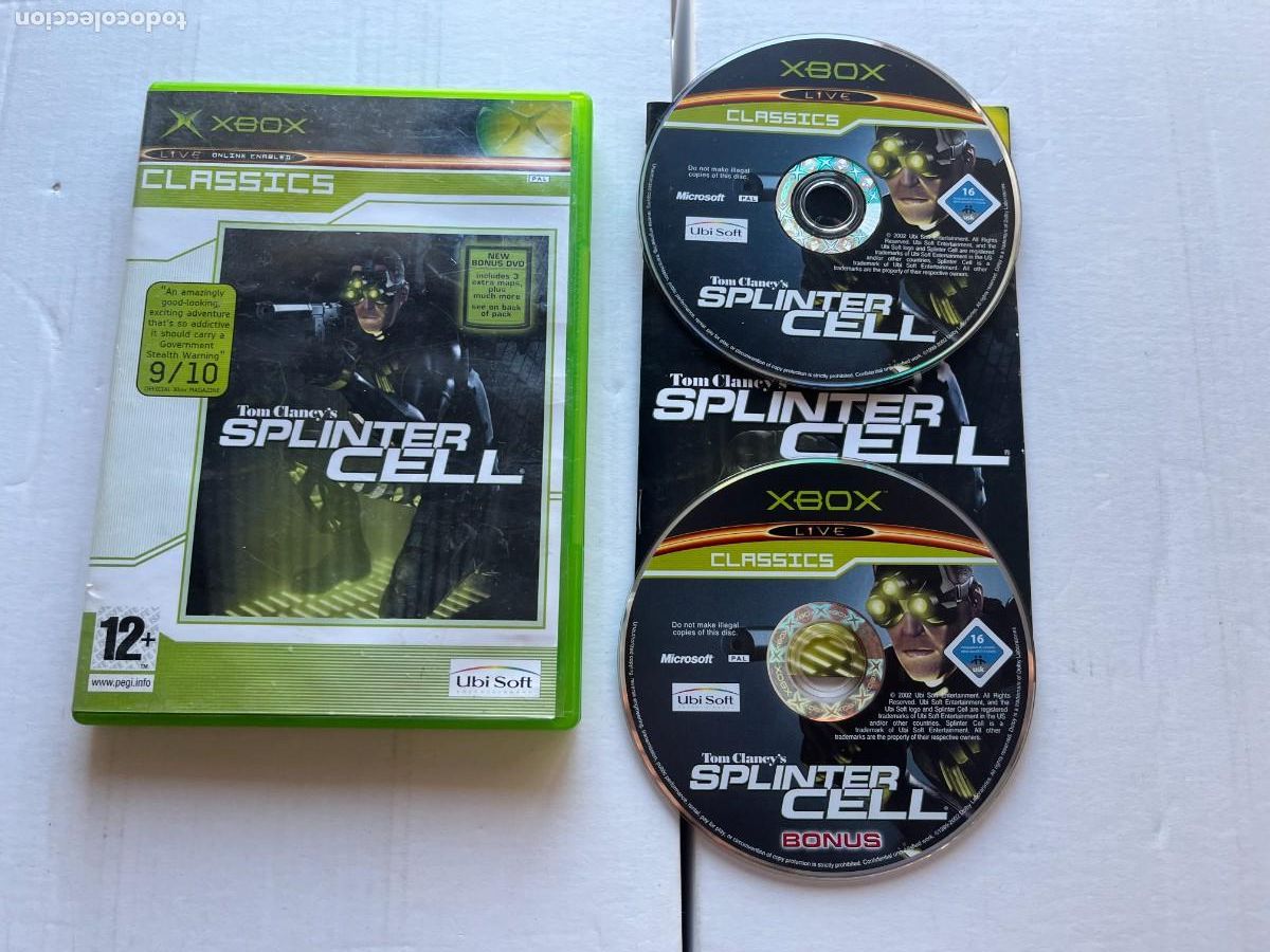 Videojuegos y consolas: TOM CLANCYS SPLINTER CELL - XBOX X-BOX FAT KREATEN CLASSICS - Foto 1