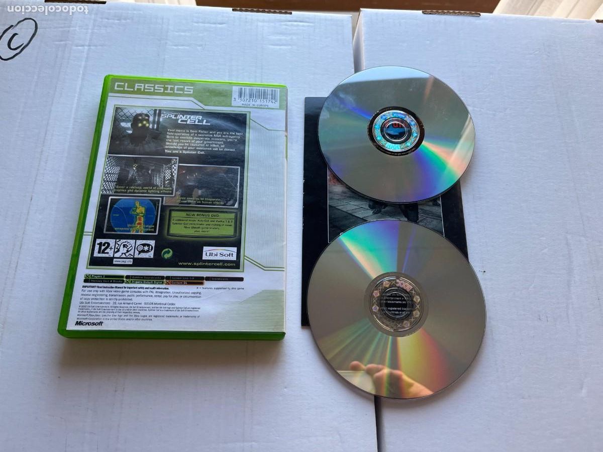 Videojuegos y consolas: TOM CLANCYS SPLINTER CELL - XBOX X-BOX FAT KREATEN CLASSICS - Foto 2