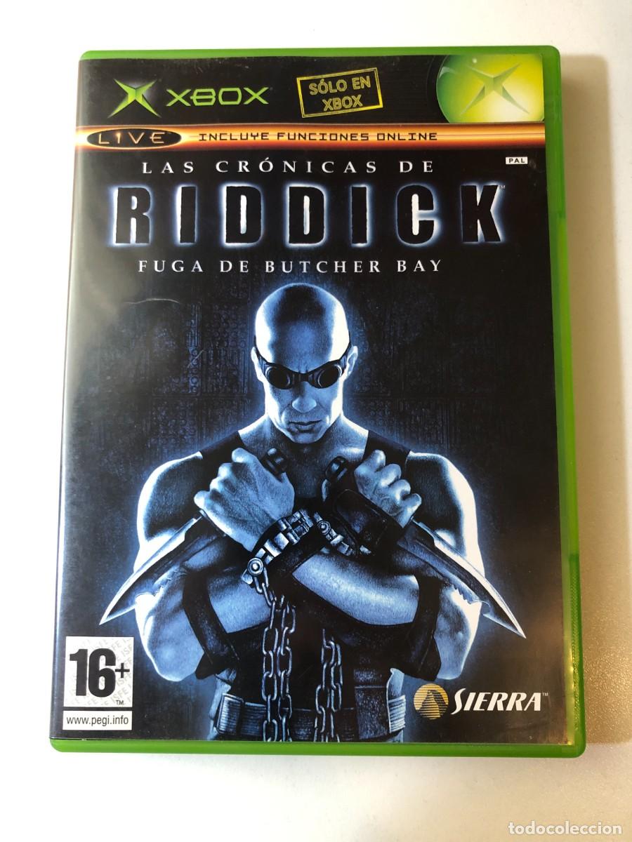LAS CRONICAS DE RIDDICK FUGA DE BUTCHER BAY XBOX - El Rincon del Retro