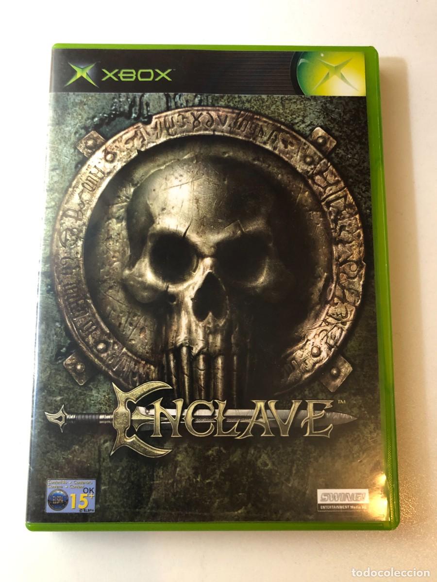 Videojuegos y consolas: Enclave Microsoft Xbox Pal Espa&ntilde;a Completo Original - Foto 1