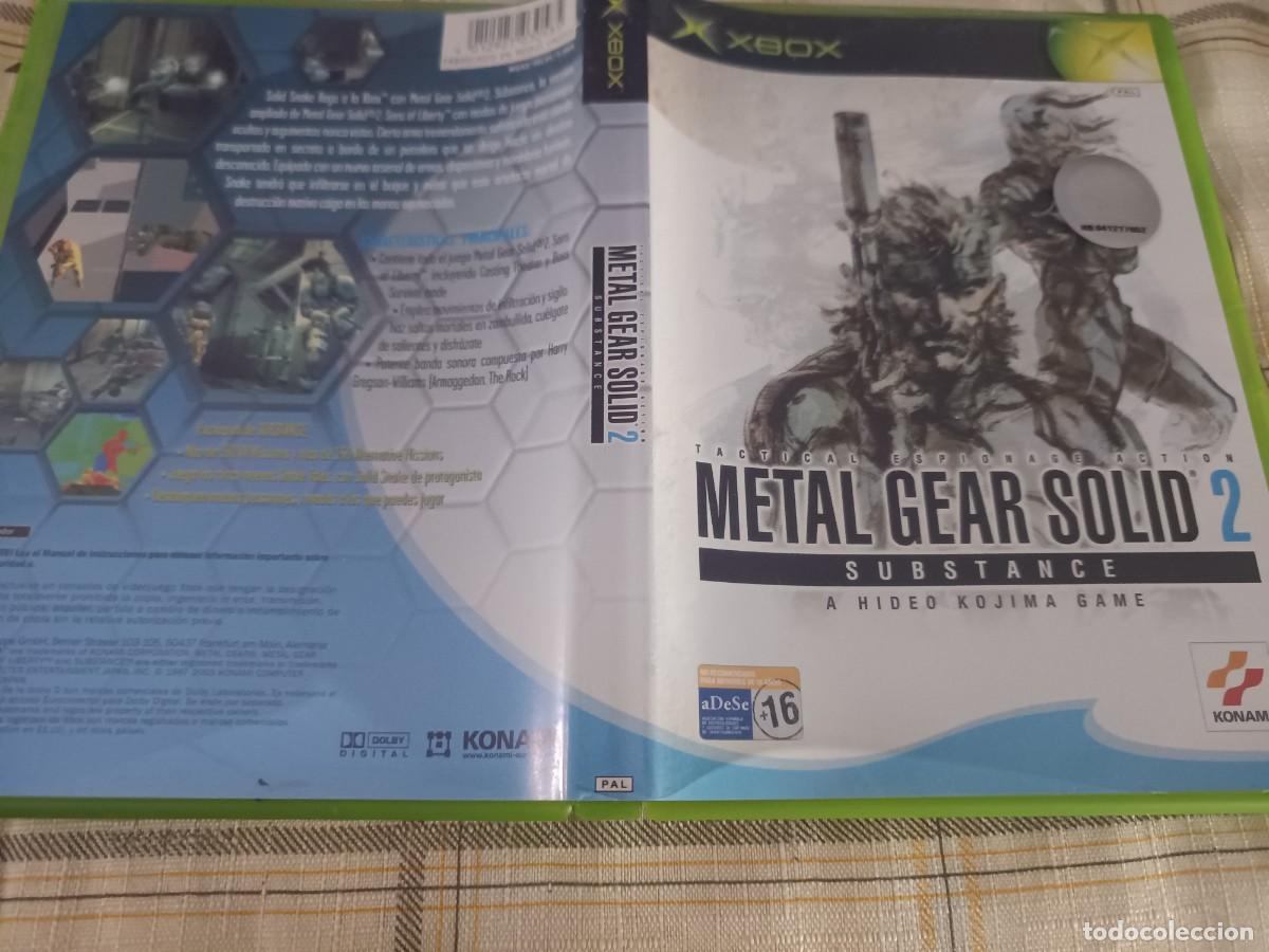 Videojuegos y consolas: Metal Gear Solid 2 Substance - Completo | PAL Espa&ntilde;a - Foto 1