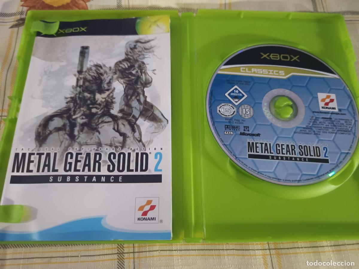 Videojuegos y consolas: METAL GEAR SOLID 2 SUBSTANCE XBOX PAL ESP - Foto 3