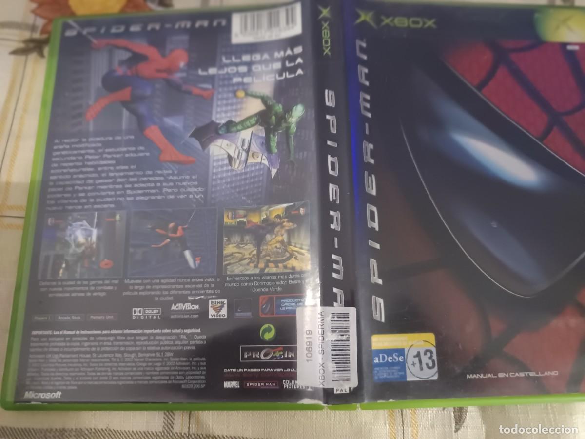 Videojuegos y consolas: SPIDER-MAN XBOX PAL ESP - Foto 1