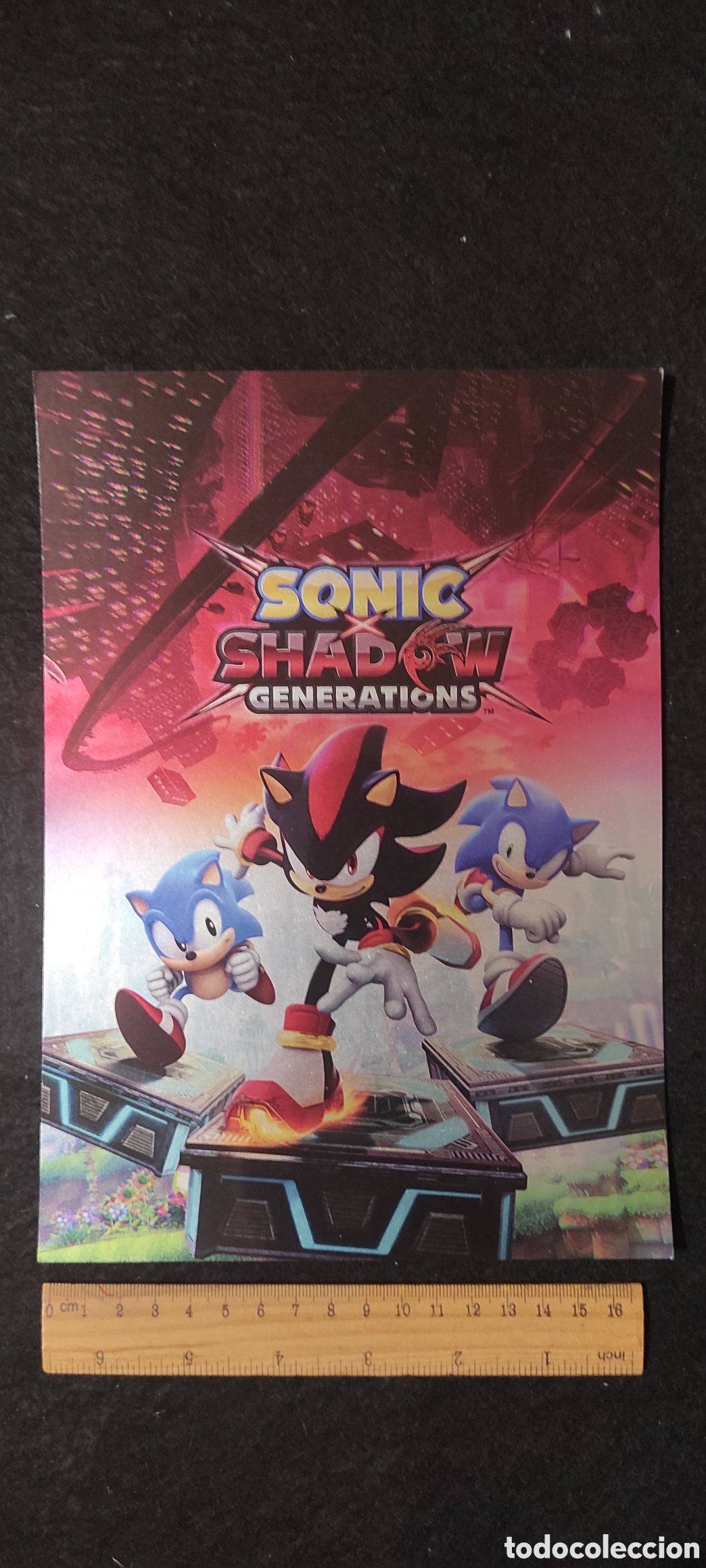Videojuegos y consolas: P&oacute;ster promocional de&nbsp;Sonic X Shadow Generations.&nbsp; - Foto 1