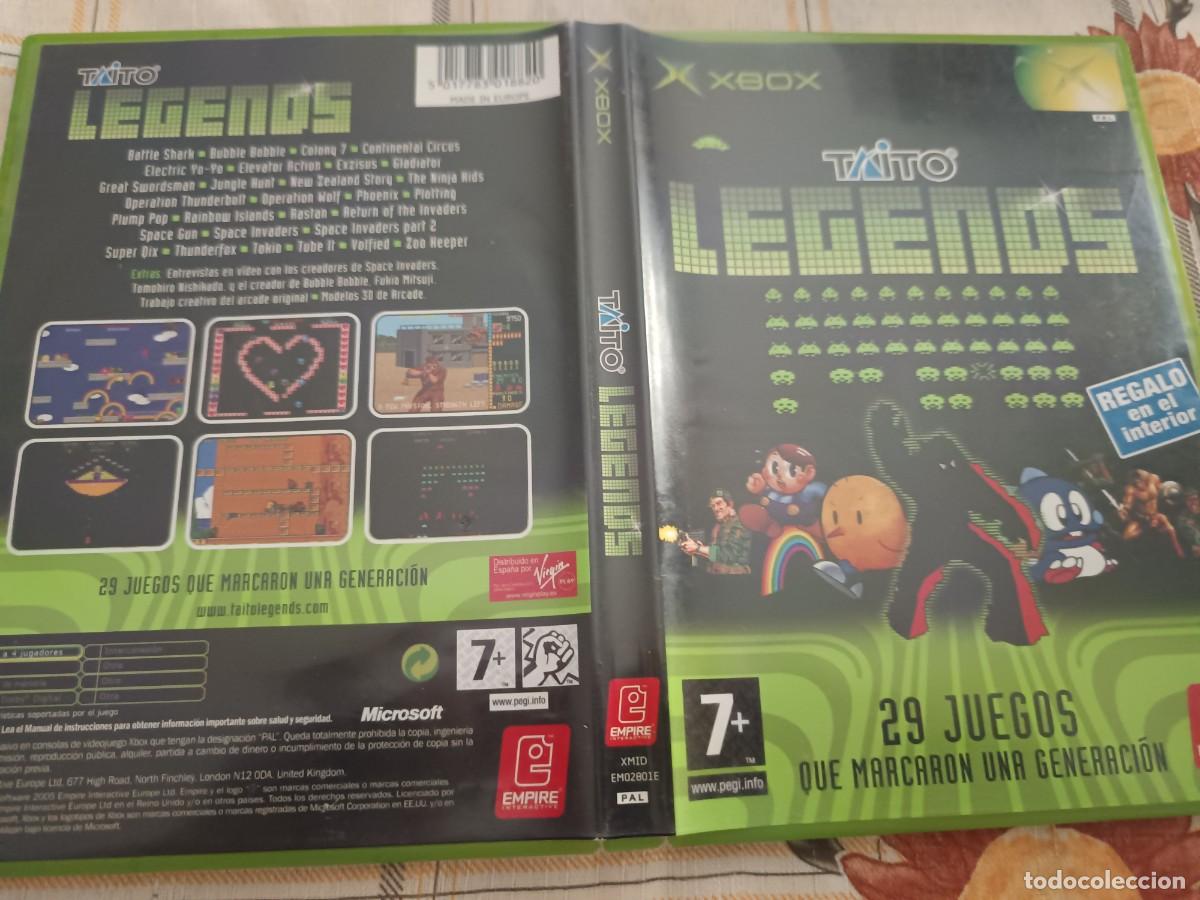 Videojuegos y consolas: TAITO LEGENDS. MICROSOF XBOX. PAL ESPA&Ntilde;A. - Foto 1