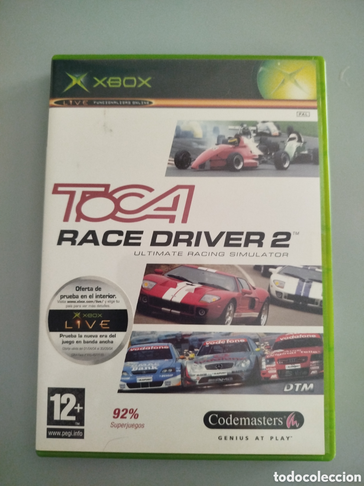 Videojuegos y consolas: Xbox Cl&aacute;sica Toca Racer Driver 2 - Foto 1