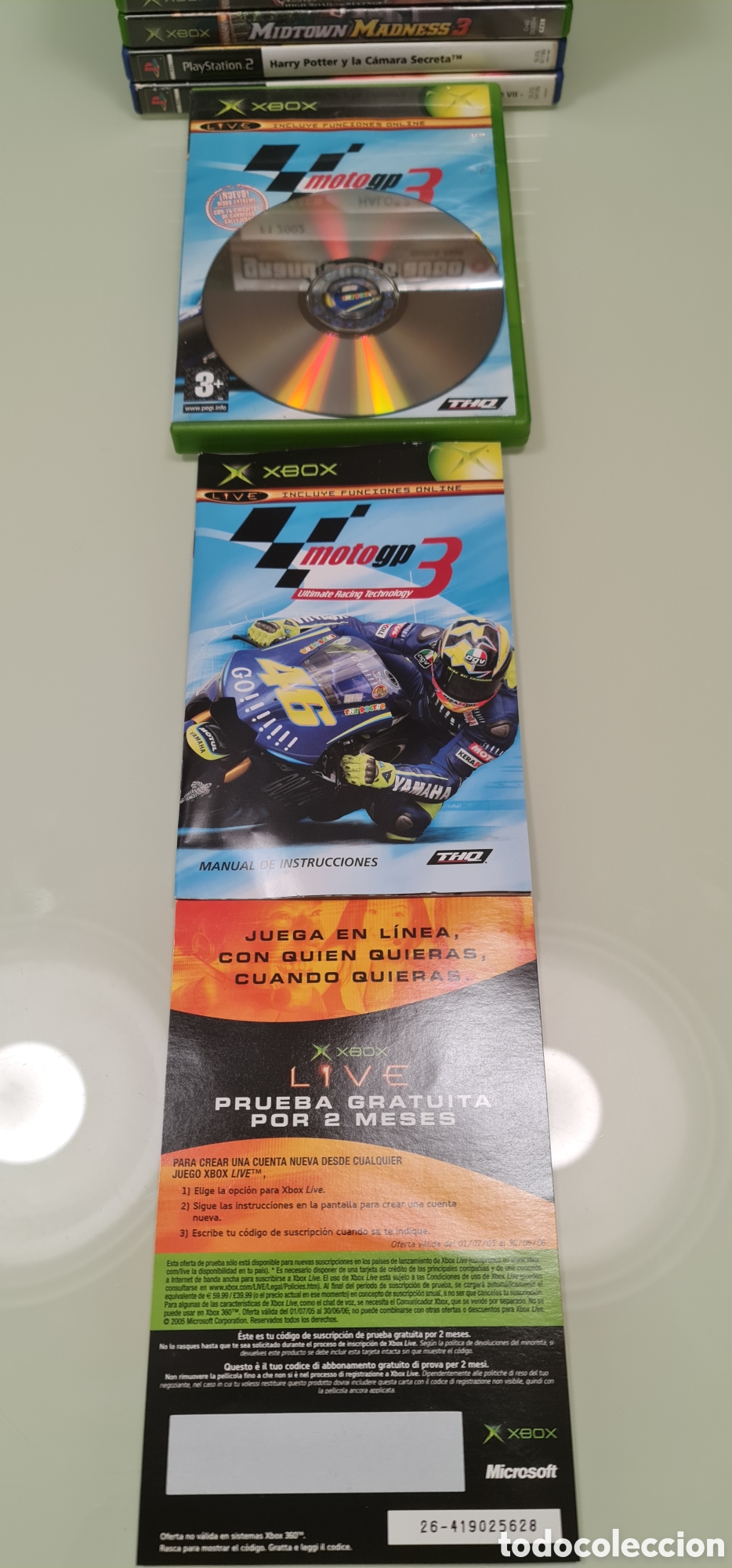 Videojuegos y consolas: MOTOGP 3 XBOX PAL ESPA&Ntilde;A - Foto 5