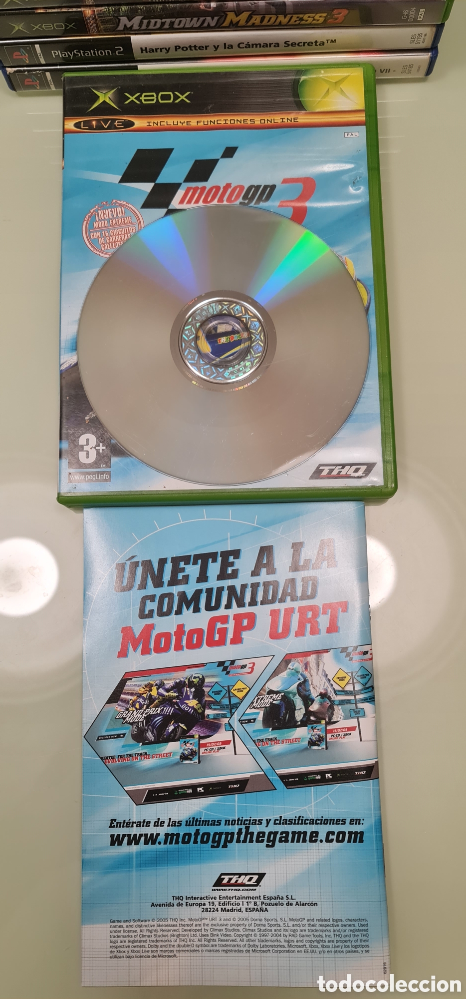 Videojuegos y consolas: MOTOGP 3 XBOX PAL ESPA&Ntilde;A - Foto 7