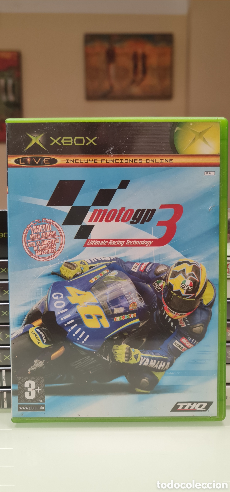 Videojuegos y consolas: MOTOGP 3 XBOX PAL ESPA&Ntilde;A - Foto 1