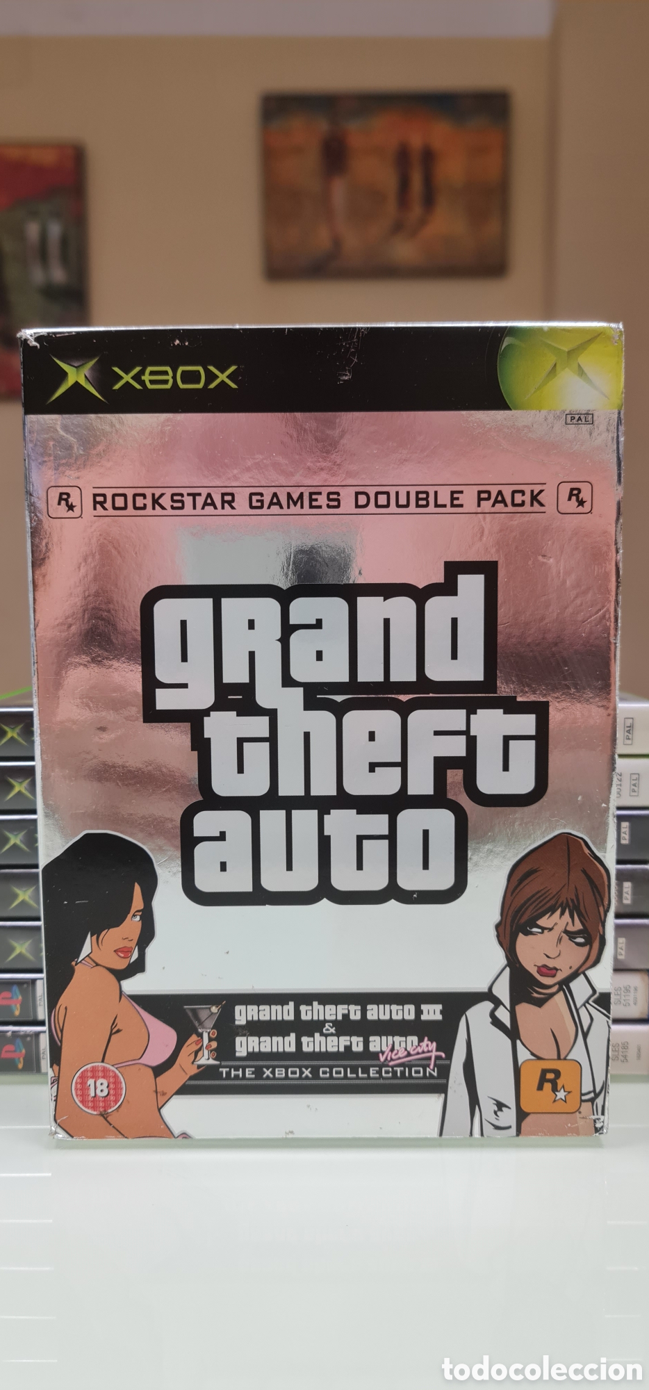 Videojuegos y consolas: GRAND THEFT AUTO DOUBLE PACK XBOX - Foto 1