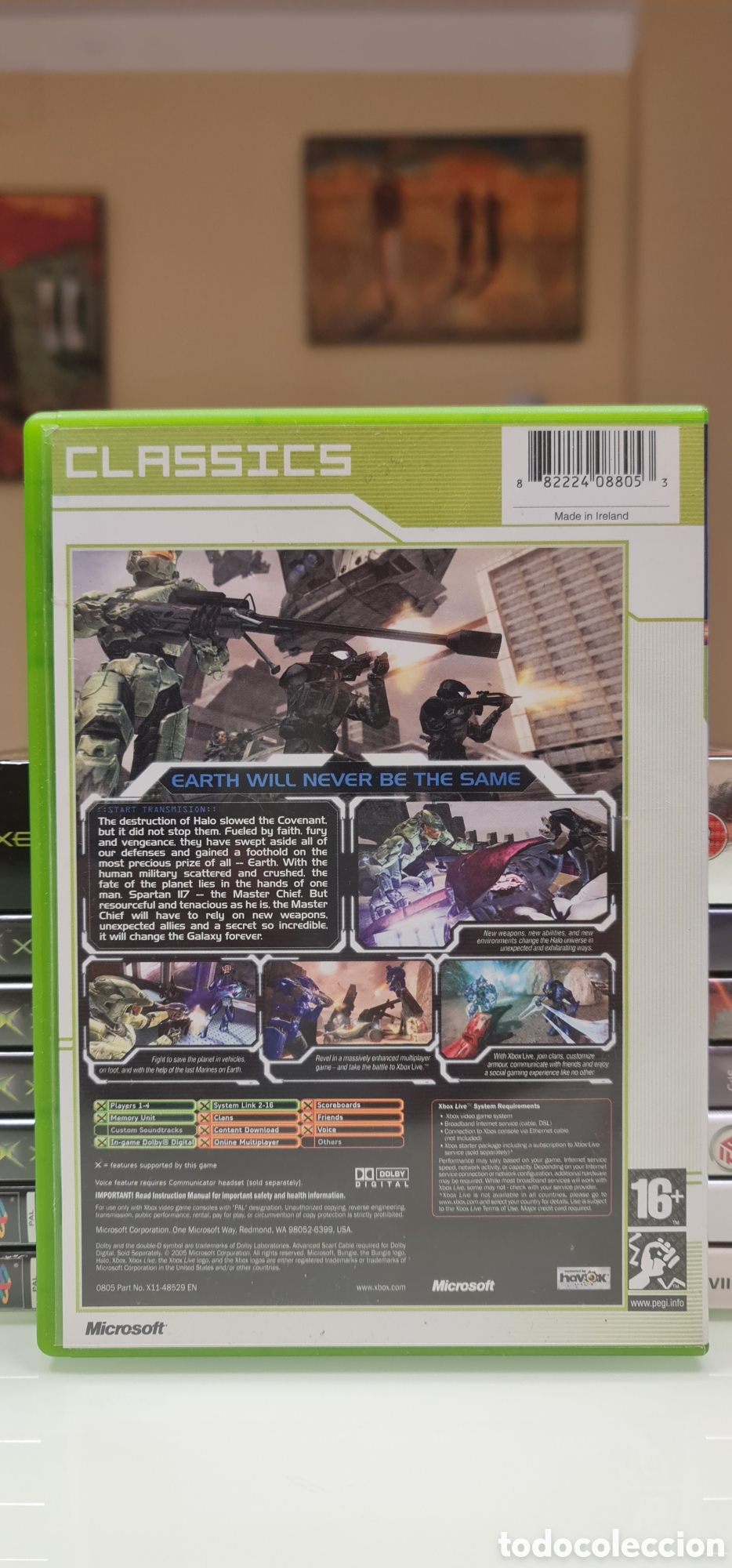 Videojuegos y consolas: HALO 2 XBOX Classics - Foto 3
