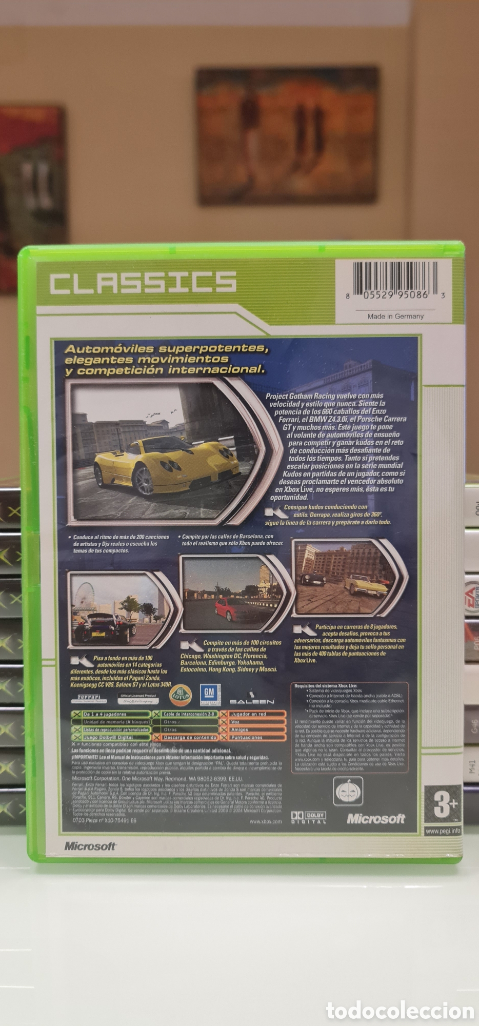 Videojuegos y consolas: PROJECT GOTHAM RACING 2 XBOX CL&Aacute;SICOS - Foto 3