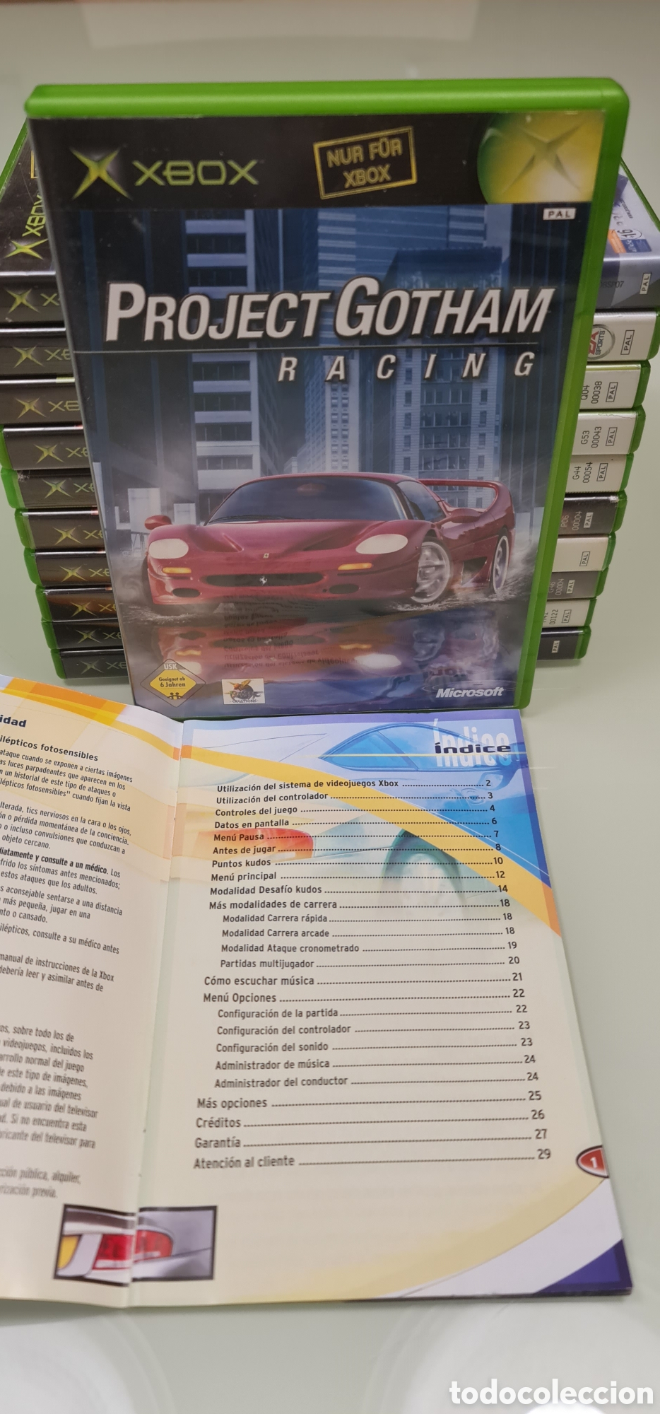 Videojuegos y consolas: PROJECT GOTHAM RACING XBOX - Foto 8