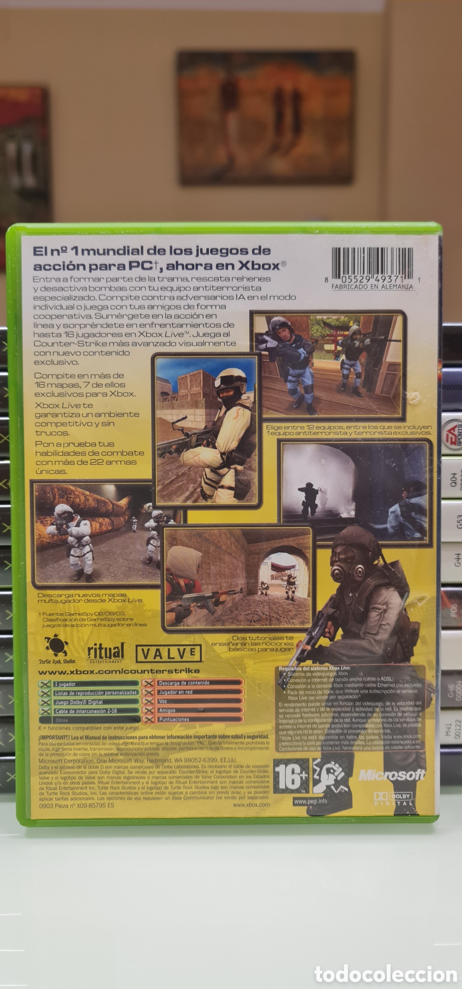 Videojuegos y consolas: COUNTER STRIKE XBOX PAL ESPA&Ntilde;A - Foto 3
