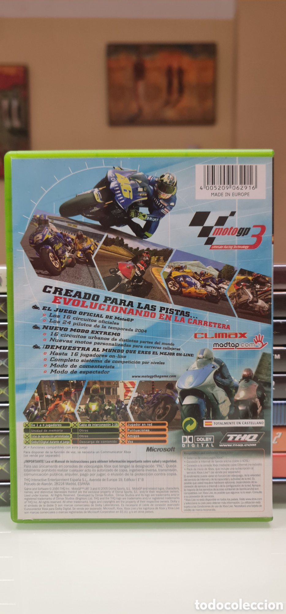 Videojuegos y consolas: MOTOGP 3 XBOX pal Espa&ntilde;a - Foto 3