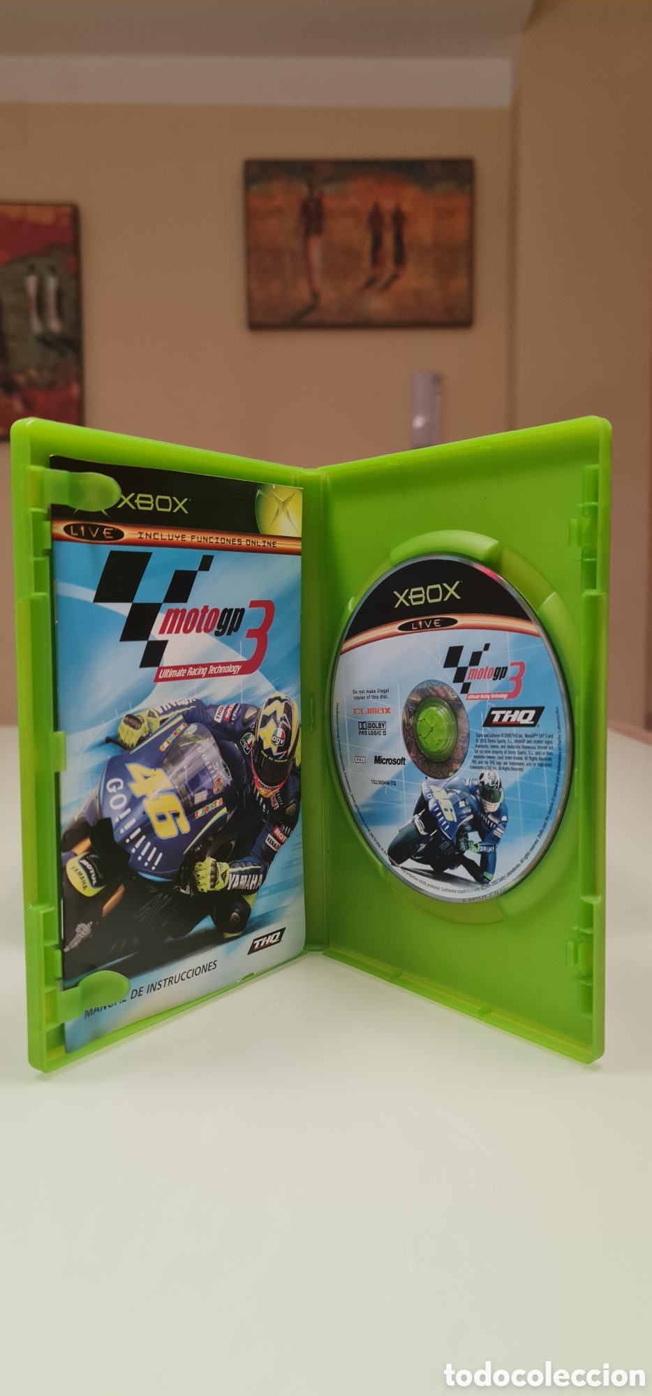 Videojuegos y consolas: MOTOGP 3 XBOX pal Espa&ntilde;a - Foto 4