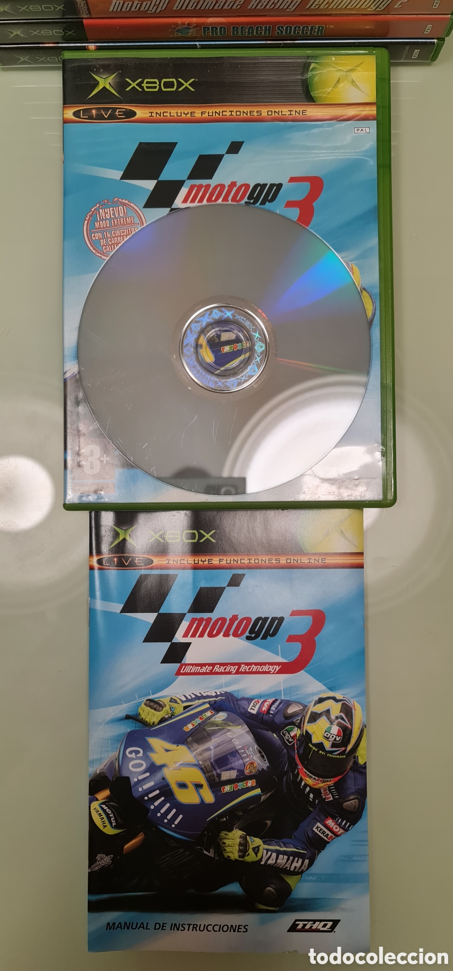 Videojuegos y consolas: MOTOGP 3 XBOX pal Espa&ntilde;a - Foto 5