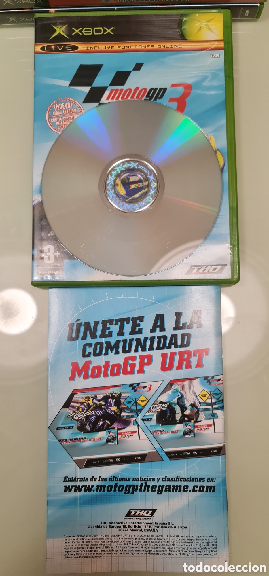 Videojuegos y consolas: MOTOGP 3 XBOX pal Espa&ntilde;a - Foto 6