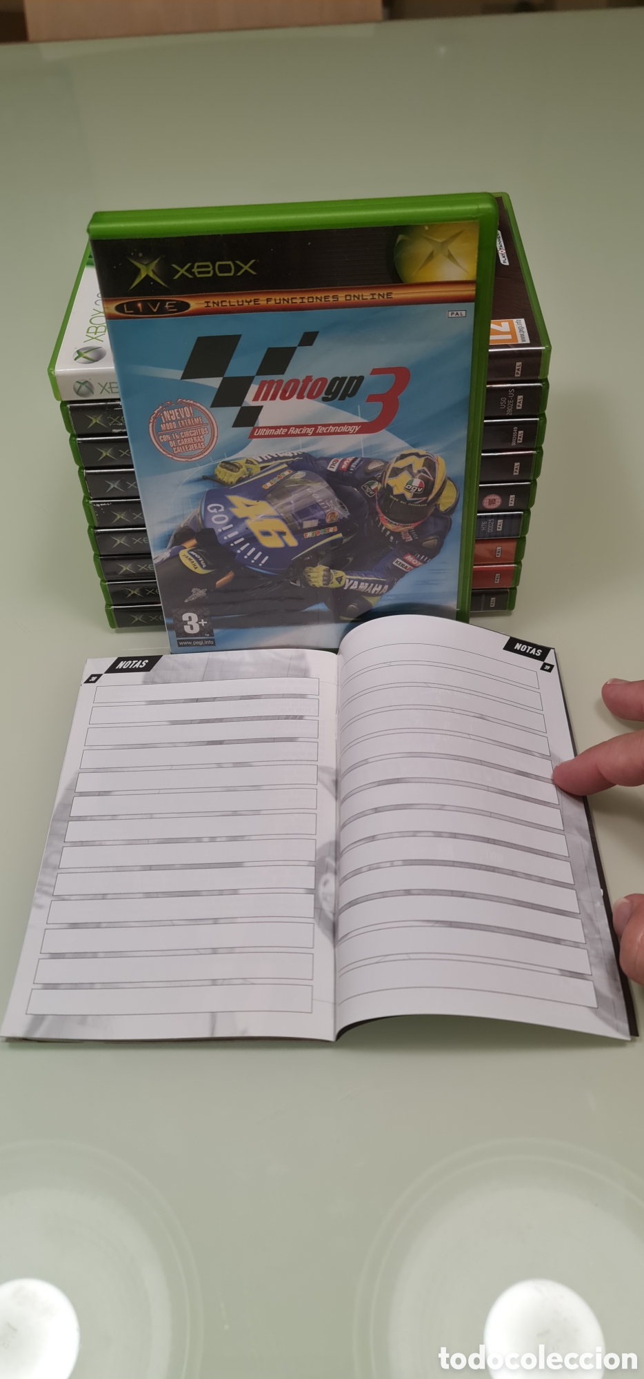 Videojuegos y consolas: MOTOGP 3 XBOX pal Espa&ntilde;a - Foto 9