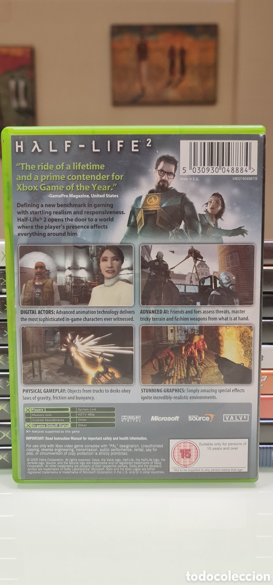 Videojuegos y consolas: HALF-LIFE 2 XBOX Pal - Foto 3