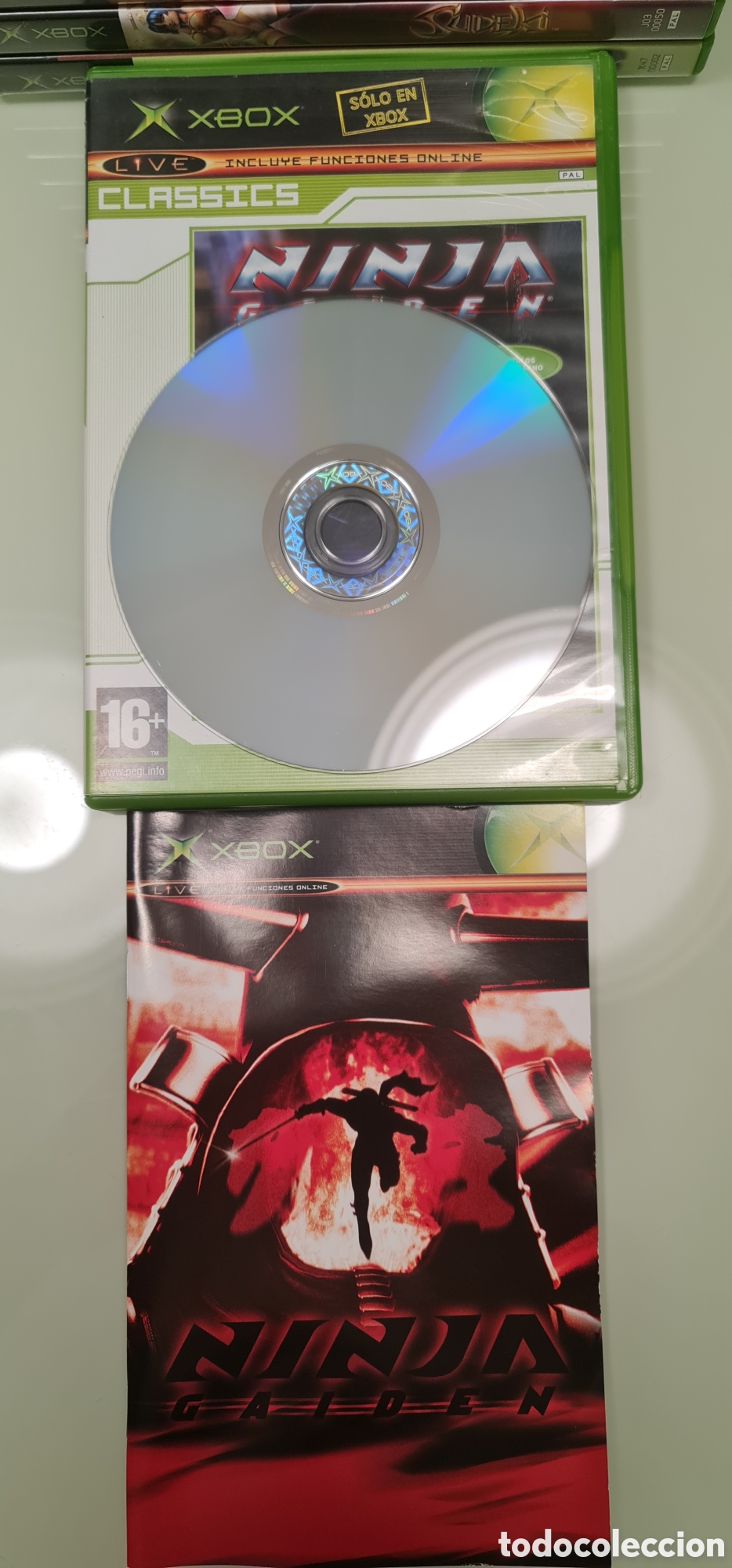 Videojuegos y consolas: NINJA GAIDEN XBOX CLASSICS PAL ESPANA - Foto 5