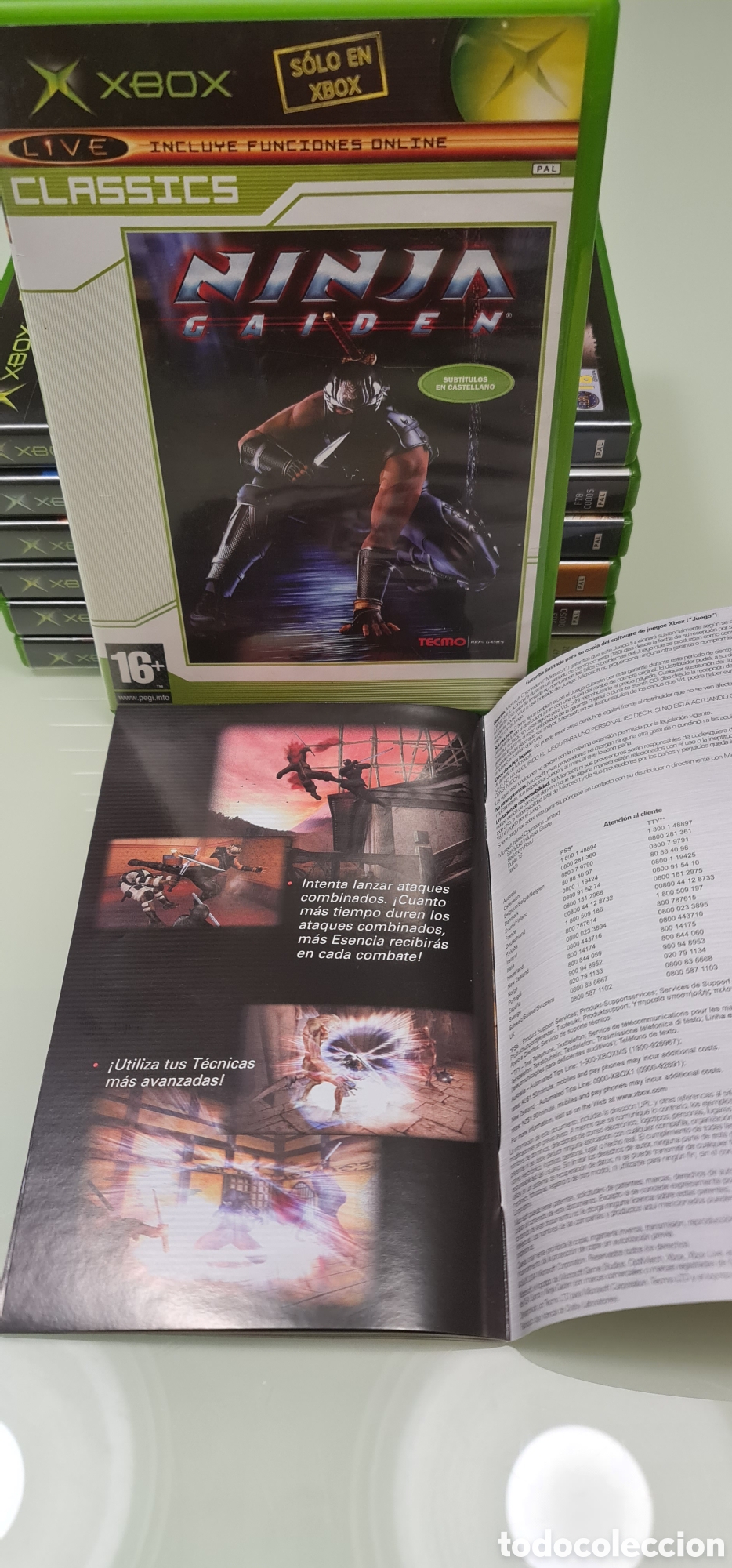 Videojuegos y consolas: NINJA GAIDEN XBOX CLASSICS PAL ESPANA - Foto 10