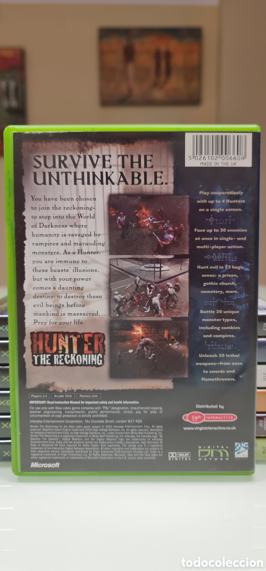 Videojuegos y consolas: HUNTER: THE RECKONING XBOX - Foto 3